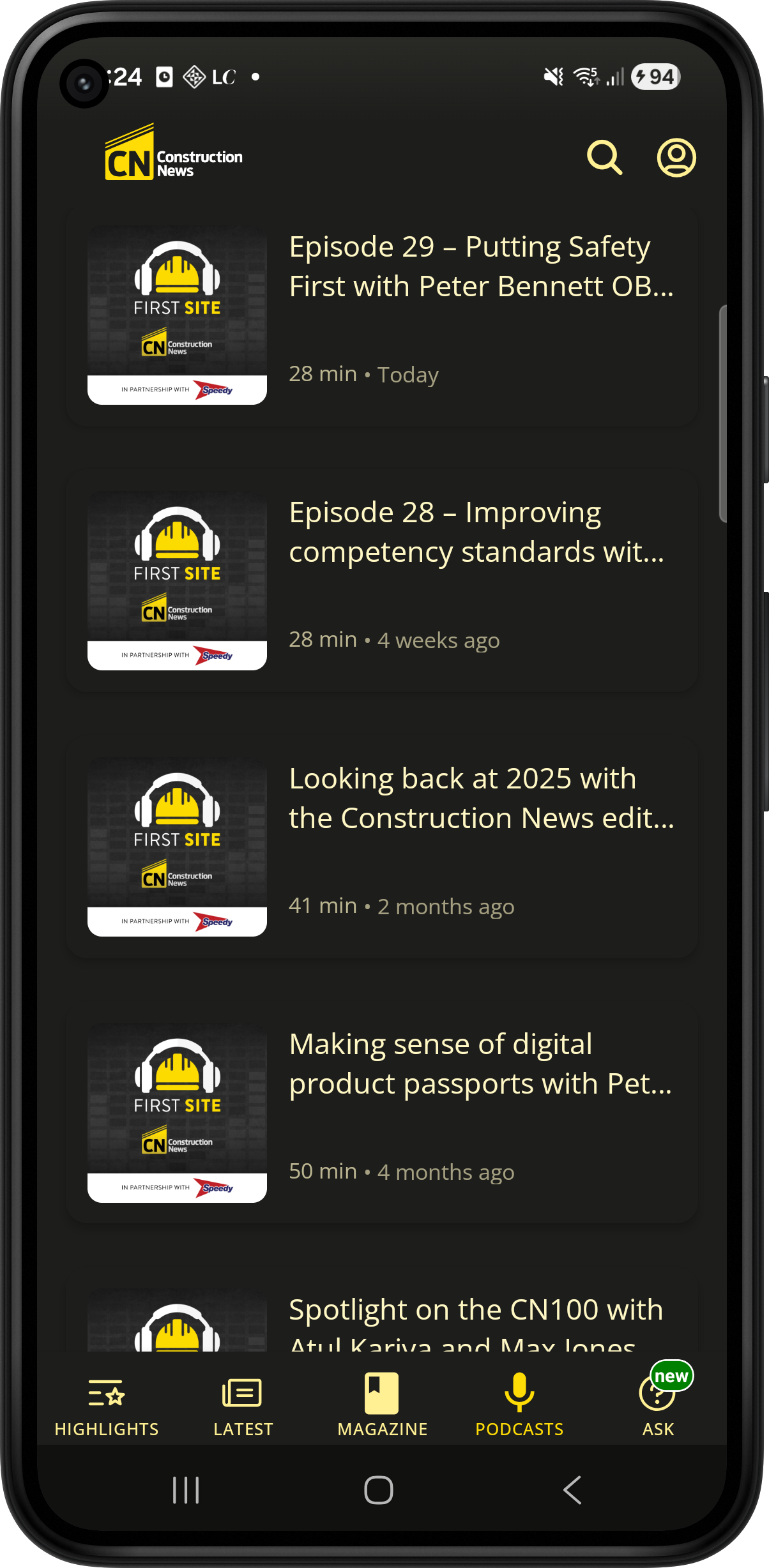 News app alternative brand view